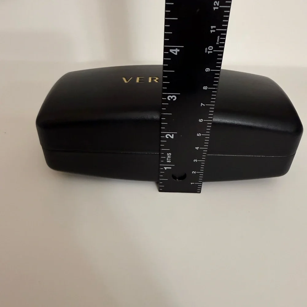 VERSACE sunglasses case BLACK AUTHENTIC SUNGLASSES CASE W/CLOTH , booklet - Picture 11 of 11